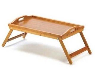HOME DECOR BAMBOO BREAKFAST IN BED SERVING TRAY LEGS FOLD FLAT FOR 