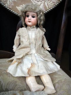 Original1899 15 Armand Marseille Doll 390 Needs Nurse/Hospital Full 