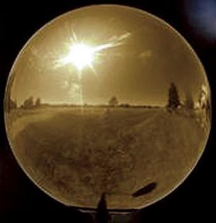 Gazing Ball Garden Decor VCS 10 Mirror Ball Gold Gazing Globe