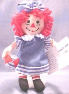 Raggedy Ann JUNE Monthly Doll in Old Fashioned Suit SEE