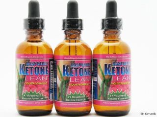 Raspberry Ketone Lean Best diet drops 3 Bottles Liquid Formula Weight 