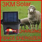 SOLAR ELECTRIC FENCE​ ENERGISER 5 KM plus​ CONNECTORS plus 240 