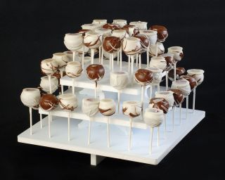 Cake Pop Stand   3 Tier   Round, Square, or Petal