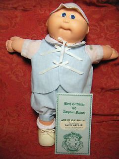 CABBAGE PATCH KIDS DOLL PREEMIE 1982 COLECO 14 WITH PAPERS