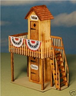 GC Laser Building Kit HO Scale 2 Story Out House #1282