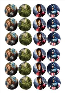   cake toppers decorations Avengers (D2 hulk iron man captain america