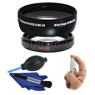   Soft Fisheye Wide Angle Lens + Cleaning Kit for Canon T3i T3 T2i T1i