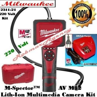     M12 220 Volt Digital Inspection Camera, 12V (GEN 2) Kit   2311 21