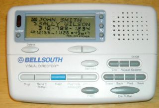 BellSouth Caller ID Box Call Waiting Deluxe 99 ID Memory with Voice 