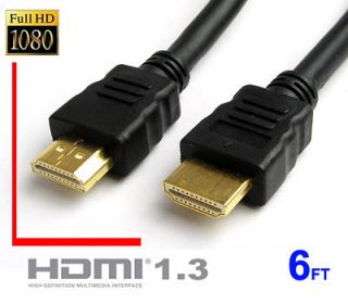 HIGH DENSITY 6FT HDMI CABLE FOR DIRECT TV LCD HD DVR