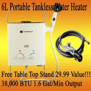   Tankless Camping, Concession, Outdoor RV Hot Water Heater Shower