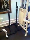 Muscle Max Freestanding Movable Weight Rack .Used Gym Equipment