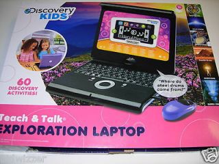 Discovery Kids Laptop Computer Teach & Talk Educational Exploration 