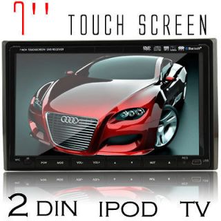 Mas Sale 7Car DVD Player DUAL ZONE Indash Car Radio Stereo TV 