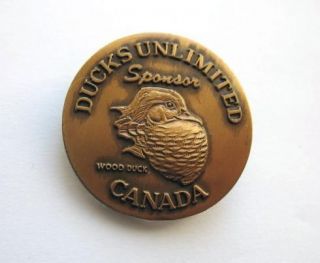 1990 DUCKS UNLIMITED CANADA   LAPEL PIN   SPONSOR