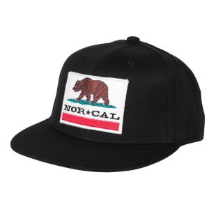 Nor Cal Republic Flexfit Hat Black   Ships Free
