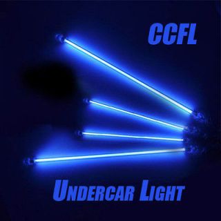 Blue Undercar/Underbody 4 Piece Car Neon Kit Lights