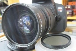 Wide Angle Macro Lens For Canon Eos Digital Rebel t2i xt t2i t3 t4 xt 