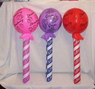 Lollipops Suckers Candy Inflates 2 foot inflatables Birthday 