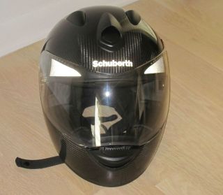 Schuberth S1 Carbon Fiber Helmet Used Size 58/59 or L