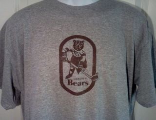 Hershey Bears 1950s AHL Hockey Throwback Style T Shirt XX Large