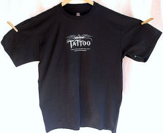 CAPTAIN MORGAN Tattoo Spiced RUM PROMO t shirt size LARGE *bnwot*