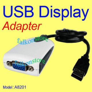 USB to VGA SVGA multiple screen graphics display video card external 