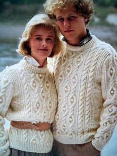 MARY MAXIM ARAN KNITTING PATTERNS Sweaters~Cardigans FAMILY SIZES