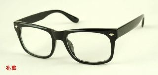   box spectacles frames unisex plain glasses plastic frame eyeglasses