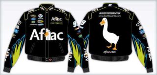 Carl Edwards AFLAC Duck Adult Mens Size 3XL 4XL NASCAR Jacket Coat Jh 
