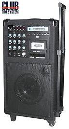 AMP 8A Mobile KaraOke System w/DVD,Tape Cassette Player