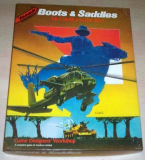 Boots & Saddles Air Cavalry In The 80s Board Game