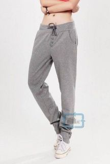  Womens Casual Fleece Sweatpants Straight Sports Harem Hip Hop Pants