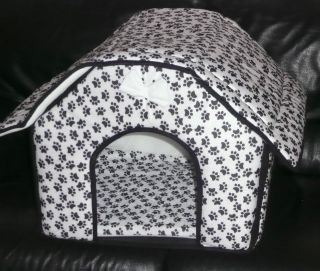   Soft New Comfy Indoor Dog Cat Puppy Bed House Pen Foldable pet Cage