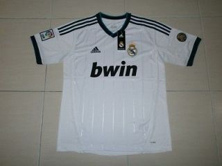 BNWT REAL MADRID HOME JERSEY T SHIRT 2012/2013 SIZE XL #