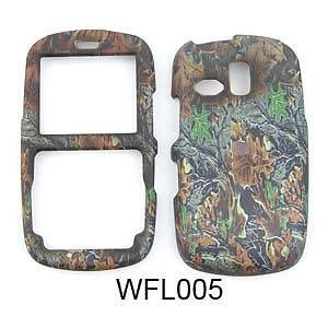 Camo Mossy Phone Cover Hard Case Snap for Straight Talk Samsung R350 