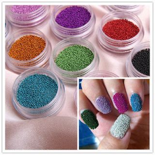 Fashion Caviar Nails Art 12 Colour Manicures or Pedicures Nail Art Hot 