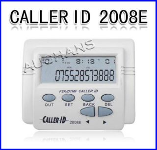   DTMF Caller ID Box + Cable for Mobile Phone LCD Display CID 2008E New