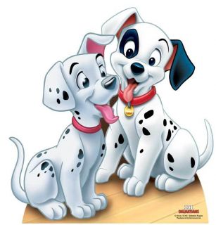   PUPPIES 101 Dalmations LIFESIZE CARDBOARD CUTOUT STANDEE STANDUP