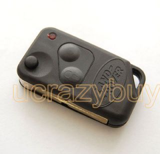 Buttons Remote Flip Key FOB Blank case Shell for LANDROVER 