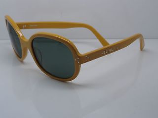 Auth. CELINE Ladies SC 1749 03AK Yellow Sunglasses