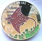 Cuba 1994 Caribbean Ray 50 Pesos 5oz Colour Silver Coin,Proof