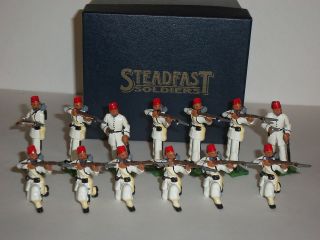 STEADFAST SF107 SPECIAL EGYPTIAN SUDAN INFANTRY IN WHITE METAL TOY 