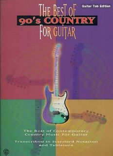 BEST OF 90s COUNTRY FOR GUITAR TAB/VOCALS ON SALE COLLECTORS ITEM