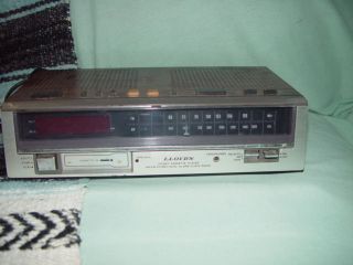 LLOYDs Stereo Cassette Player AM/FM Stereo Dual Alarm Clock Radio