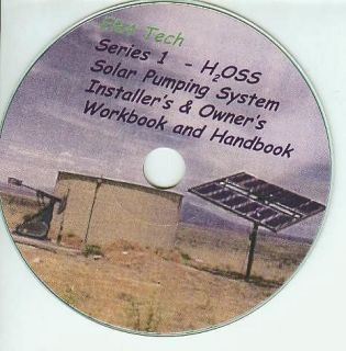 Deep Well Solar Pump Install Manual on CD ROM