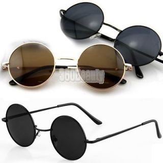 B5UT New Fashion Hot Round Frame Lens Sunglasses GlassesTortois​e 