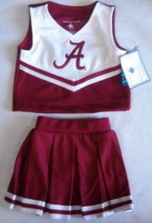 Alabama Crimson Tide Toddler / Girls Cheerleading Uniform