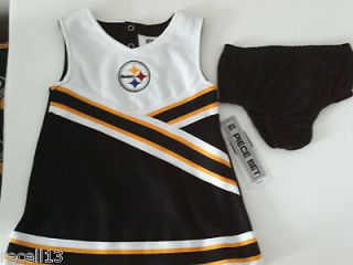   Steelers Kids / Toddler 2T Cheerleader 2 piece Outfit   NWT