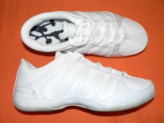 Womens Nike Cheer Flash cheerleading shoes sneakers white new 366194 